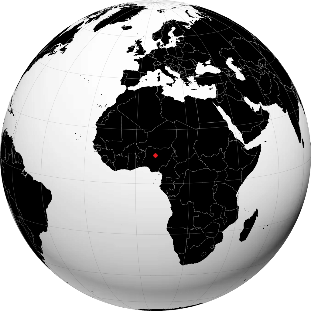Kaduna sul globo
