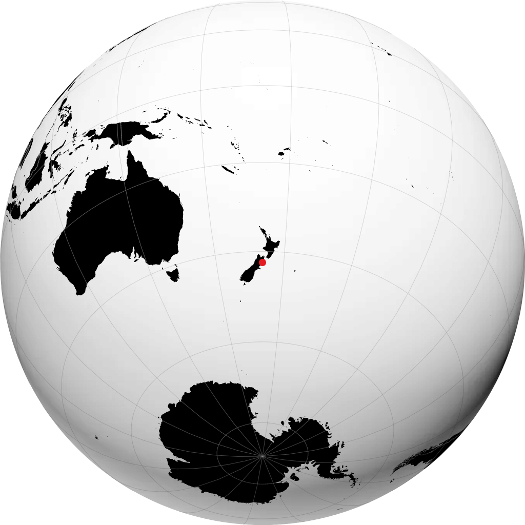 Kaikoura sul globo