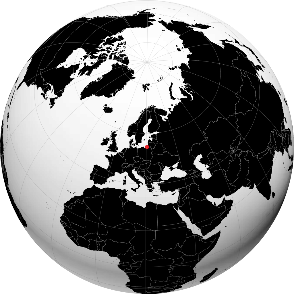 Kaliningrad sul globo