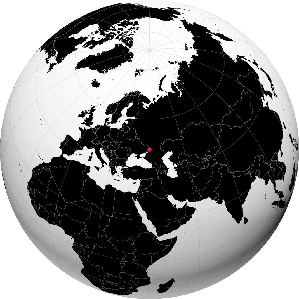 Kamensk-Shakhtinskiy sul globo