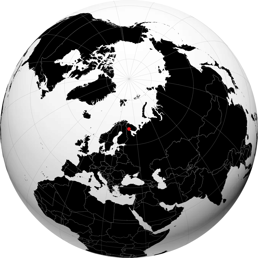 Kandalaksha sul globo