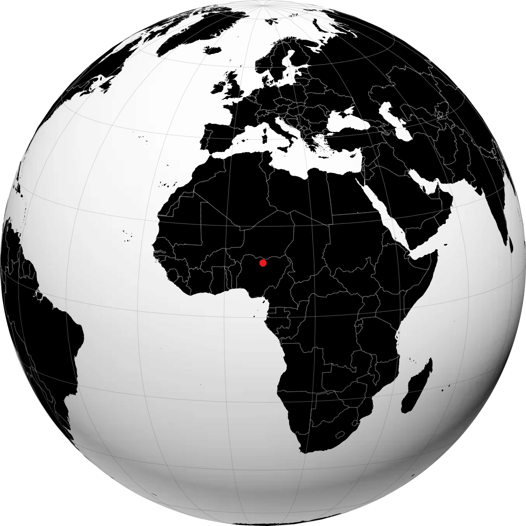 Kano sul globo