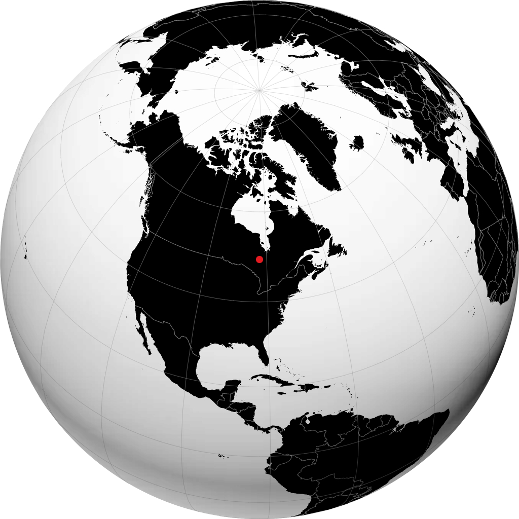 Kapuskasing sul globo