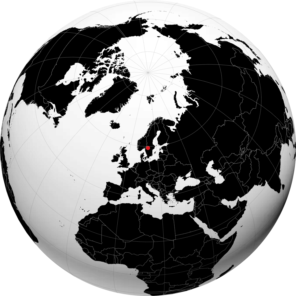 Karlstad sul globo