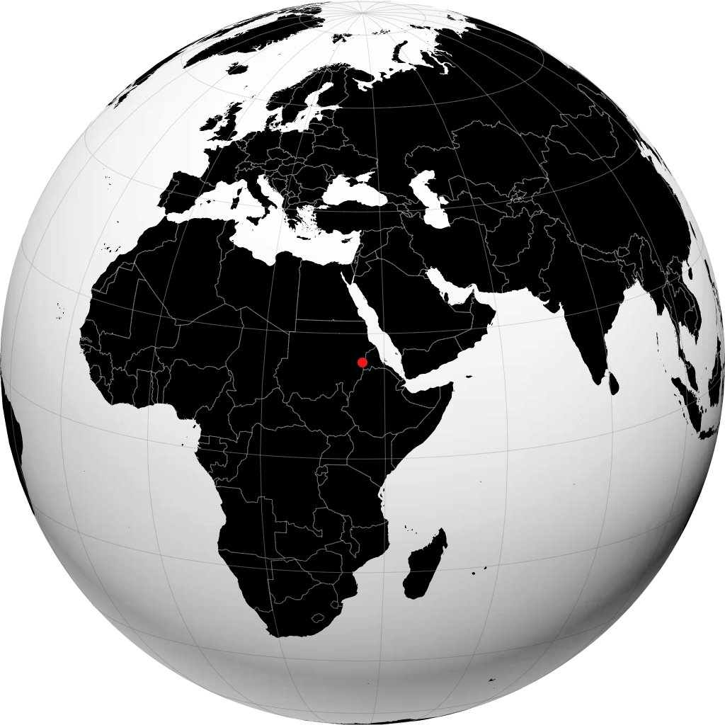 Kassala sul globo