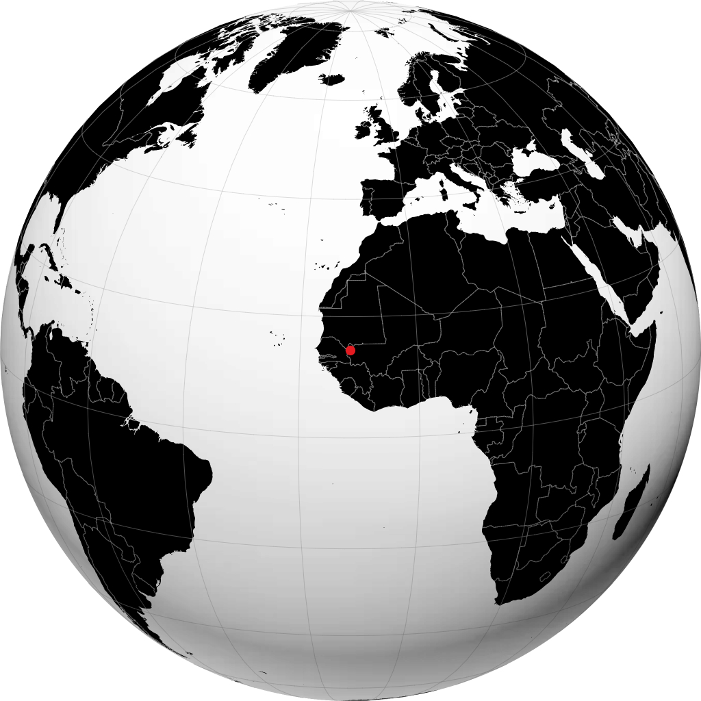 Kayes sul globo