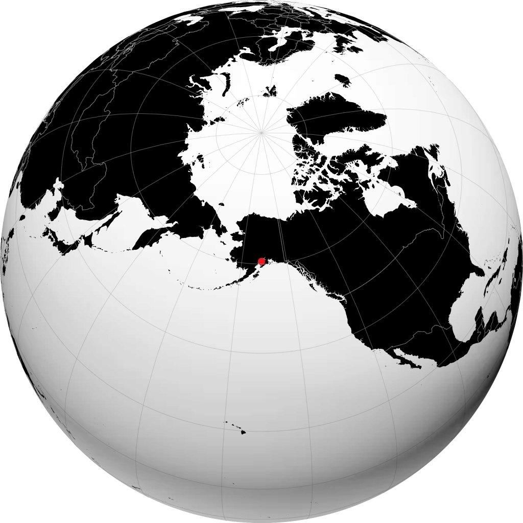 Kenai sul globo