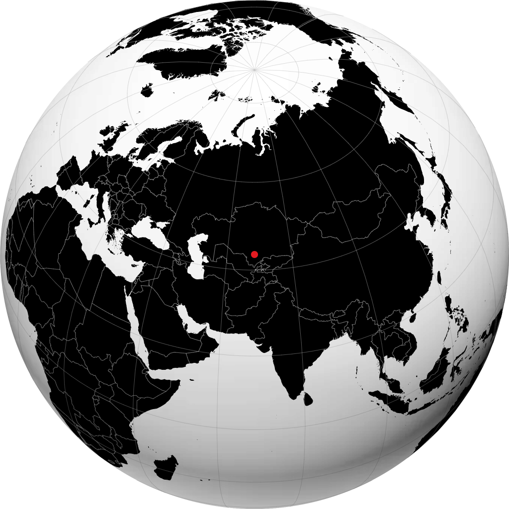 Kentau sul globo