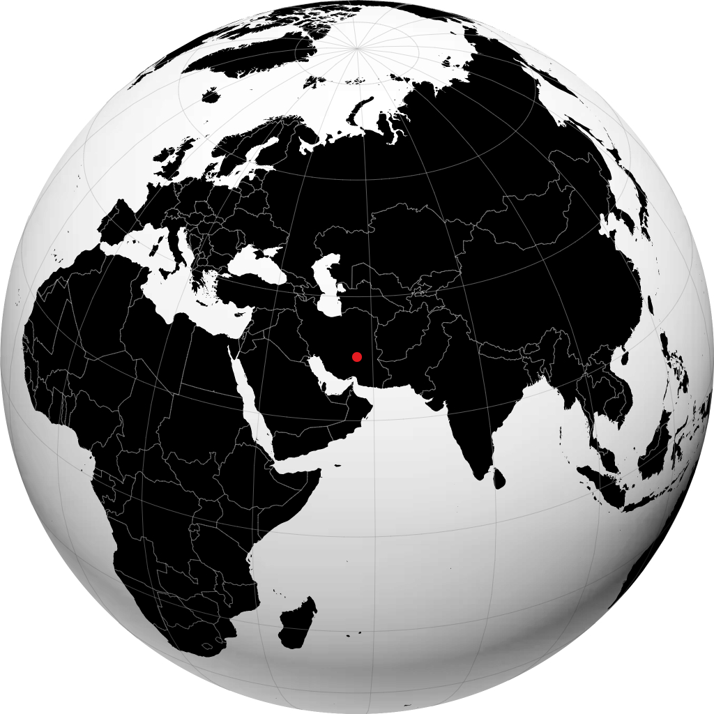 Kerman sul globo
