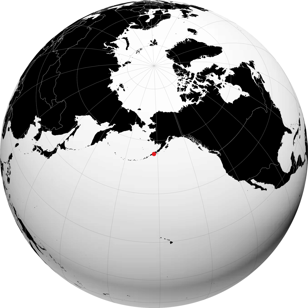 King Cove sul globo