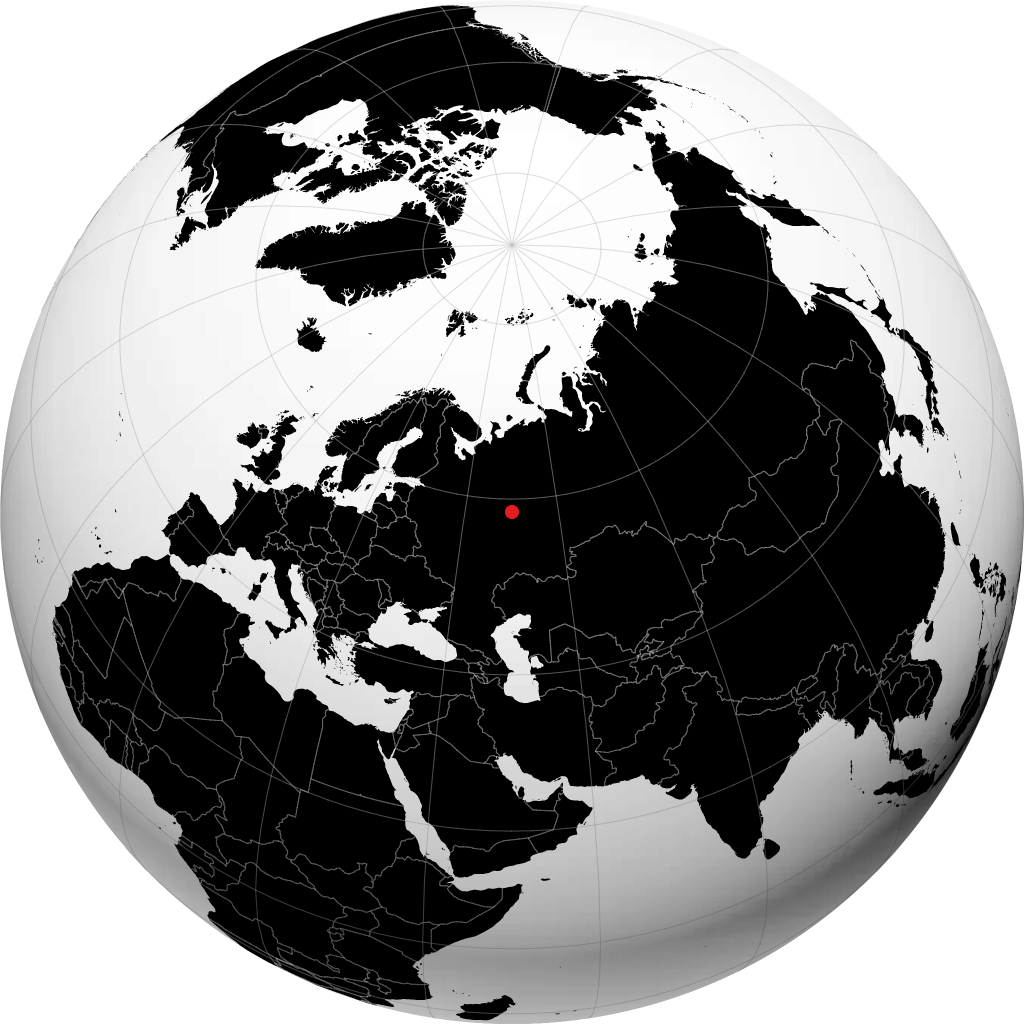 Kirovo-Chepetsk sul globo