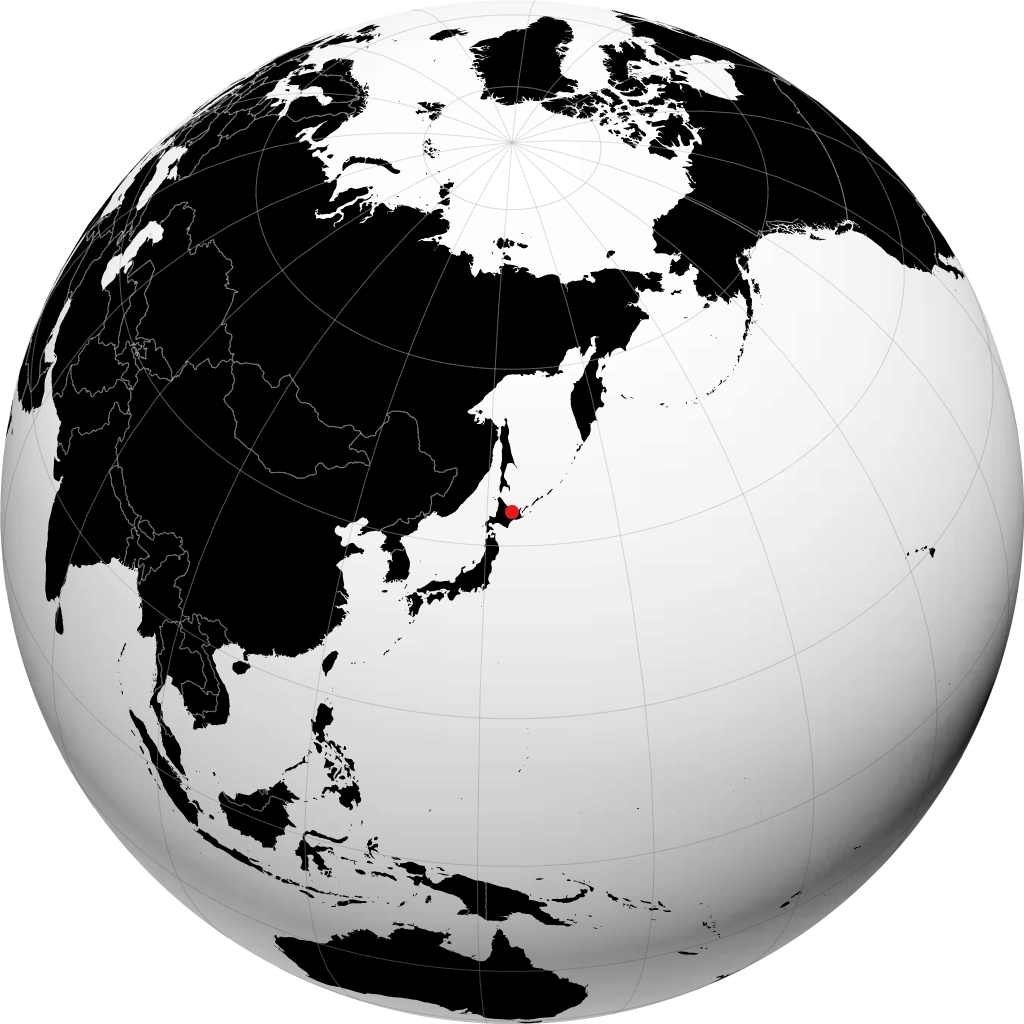 Kitami sul globo