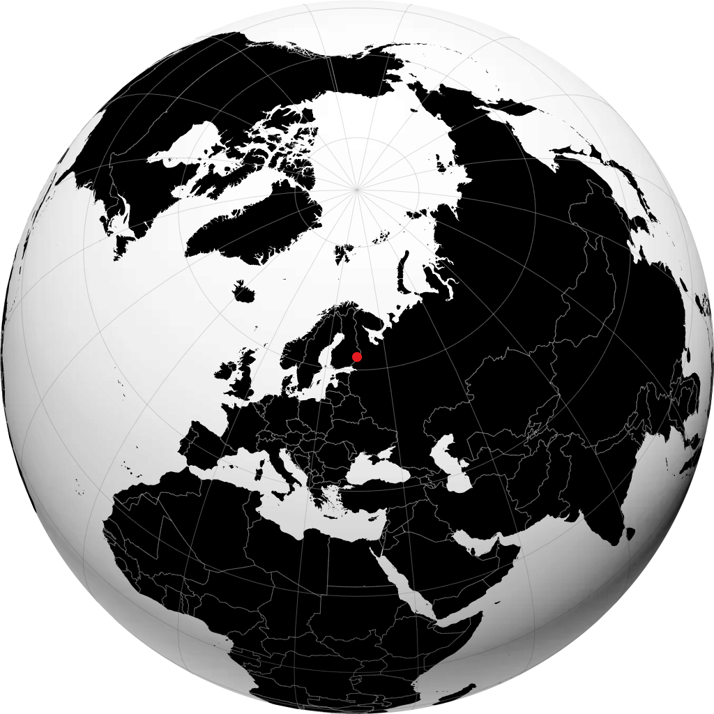 Kitee sul globo