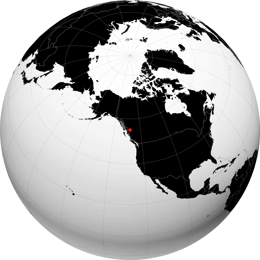 Kitwanga sul globo
