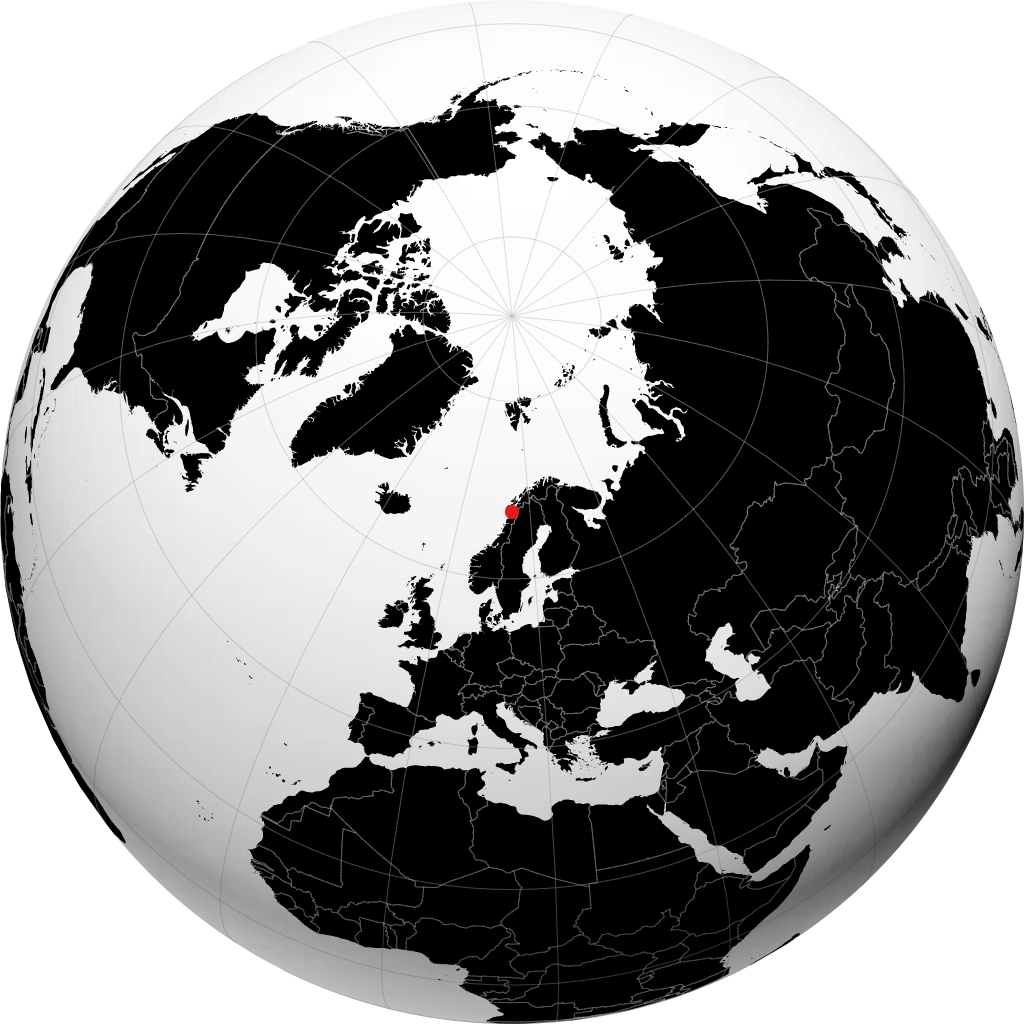 Kjerringøy sul globo