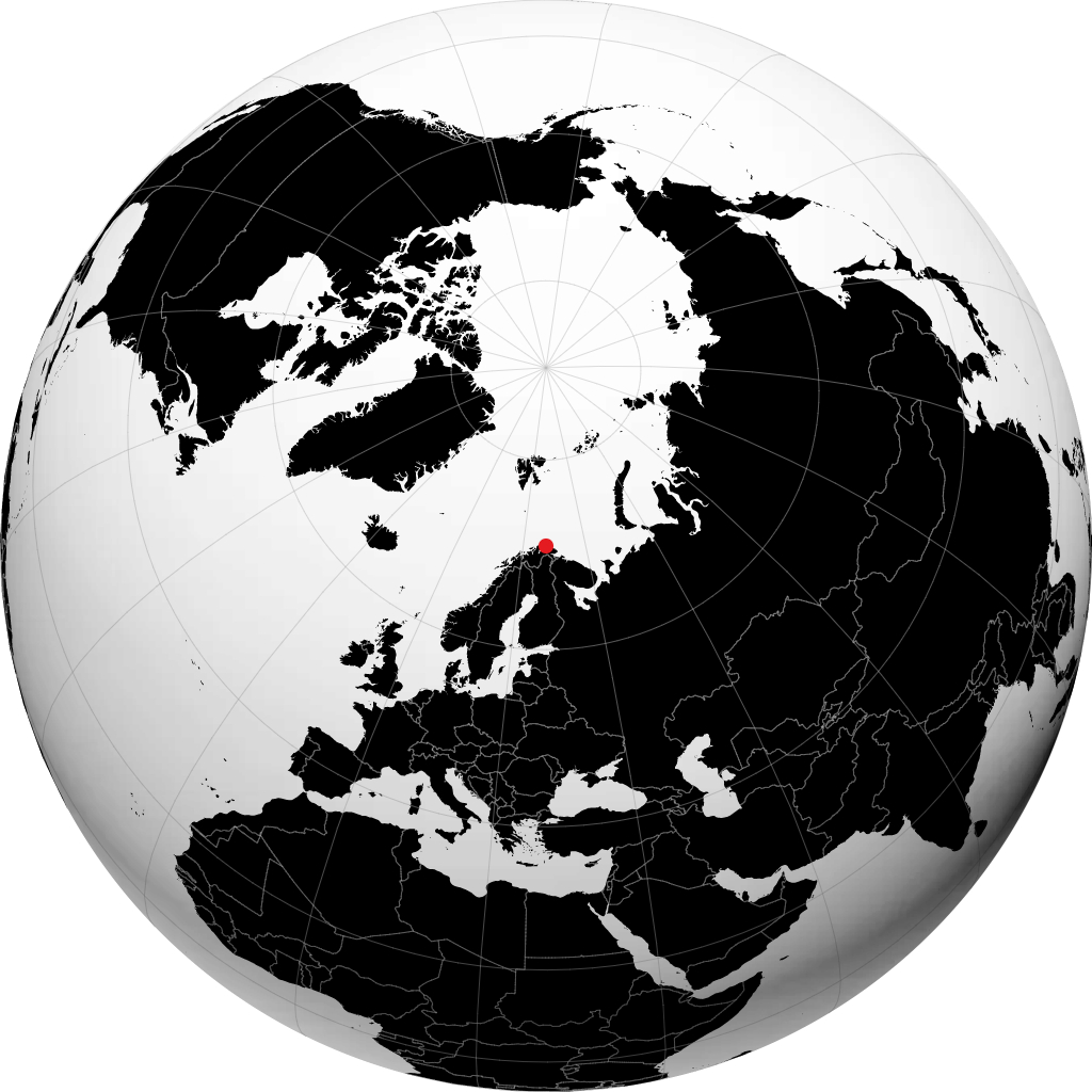 Kjøllefjord sul globo