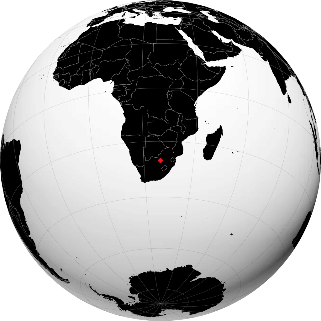 Klerksdorp sul globo