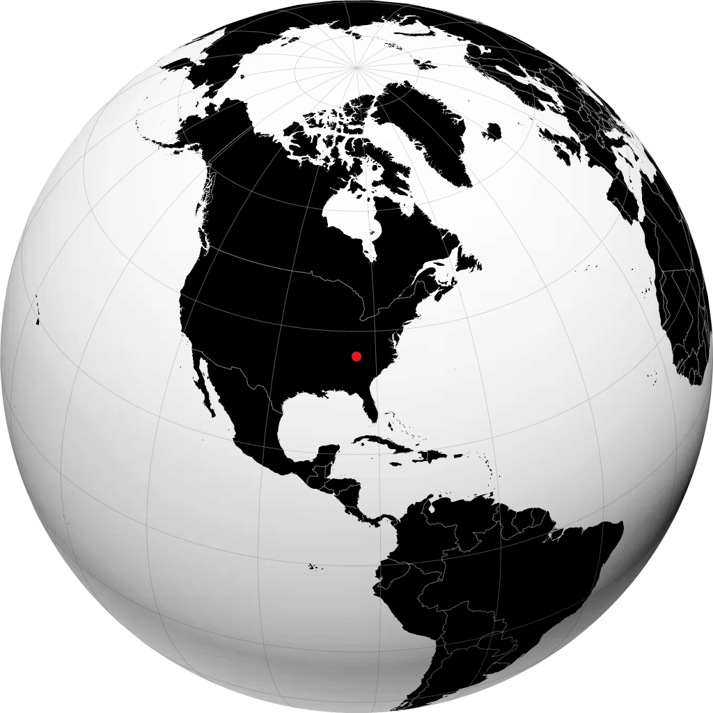 Knoxville sul globo