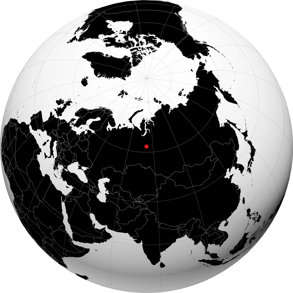 Kogalym sul globo