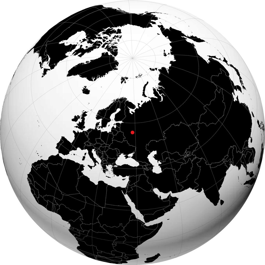 Korolev sul globo