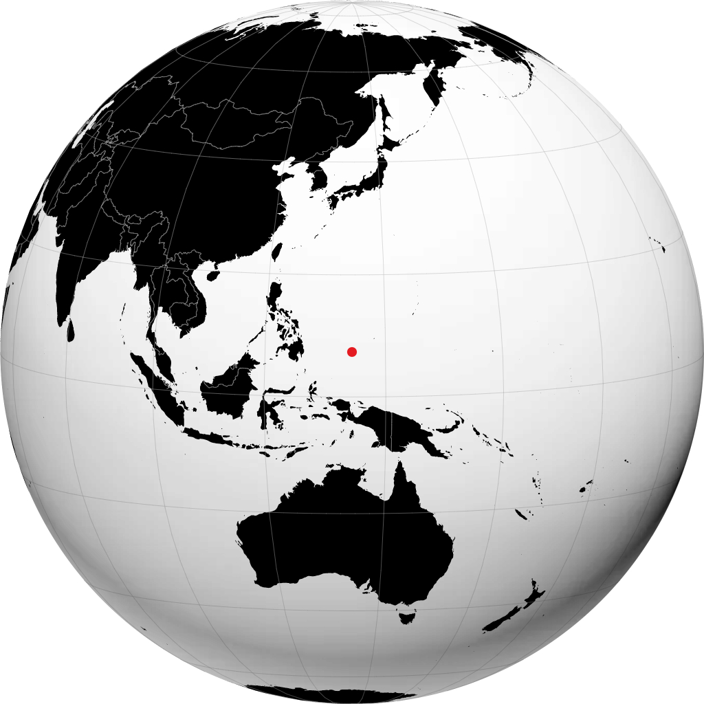 Koror sul globo