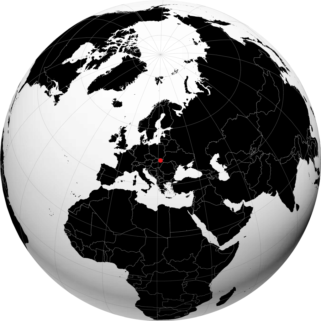 Košice sul globo