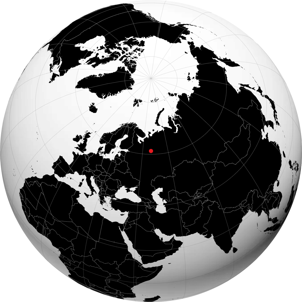 Kotlas sul globo