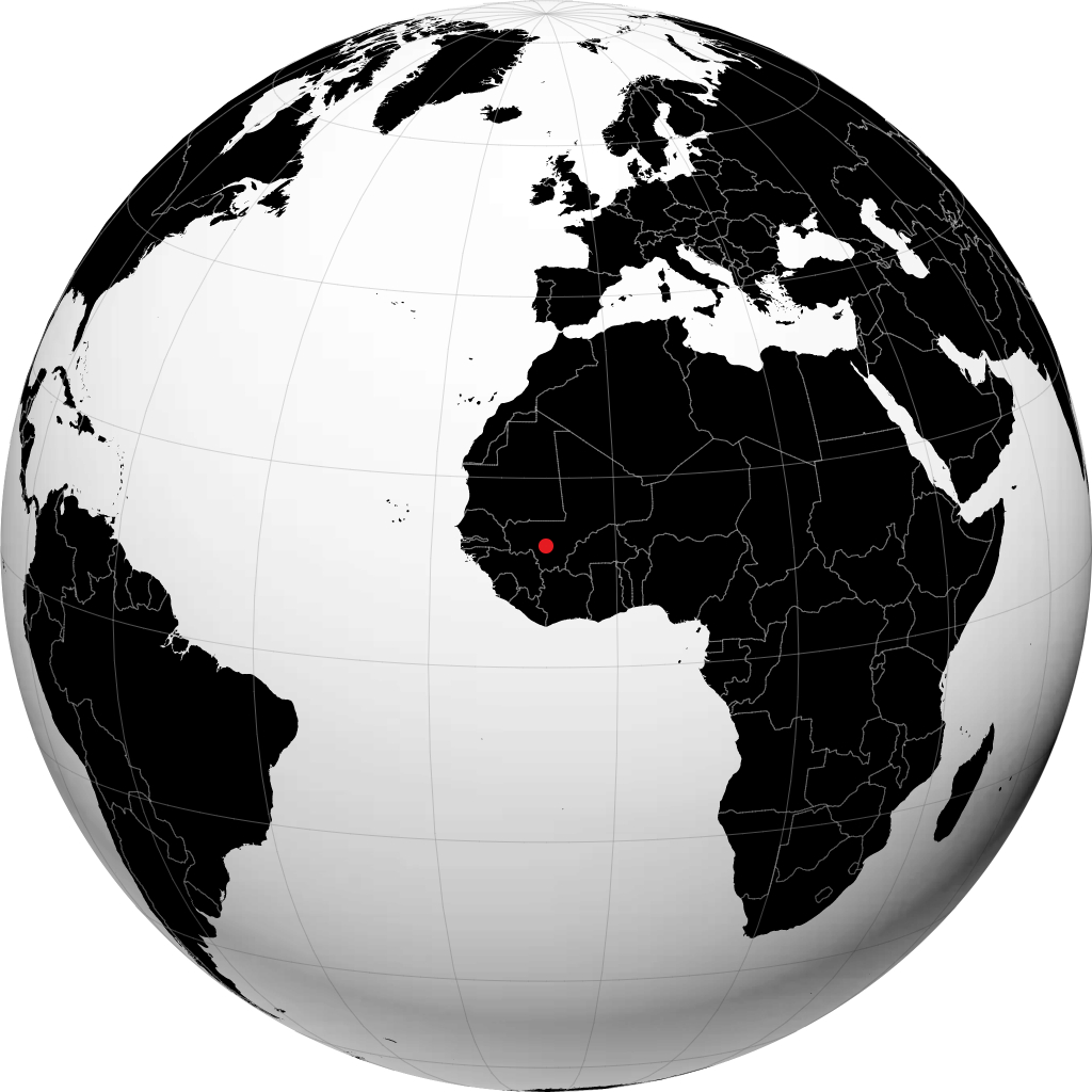 Koulikoro sul globo