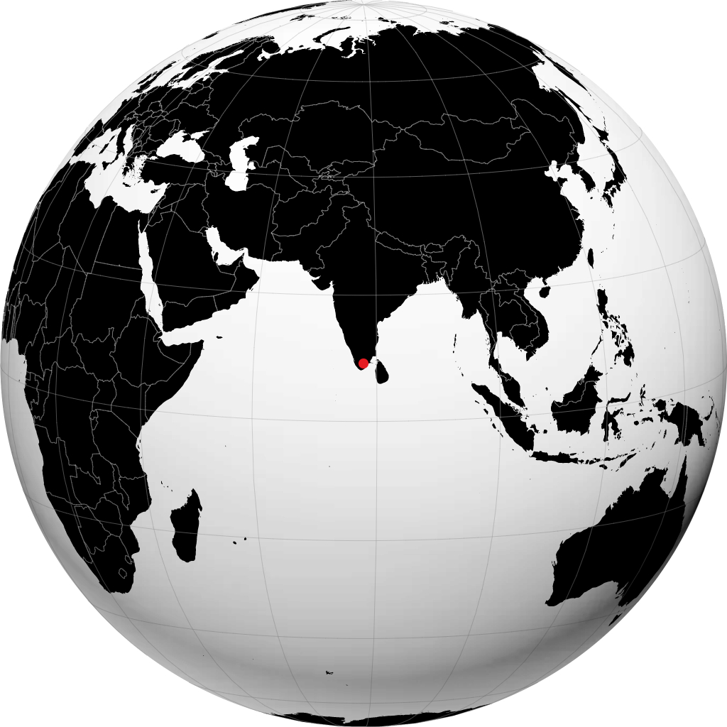 Kovilpatti sul globo