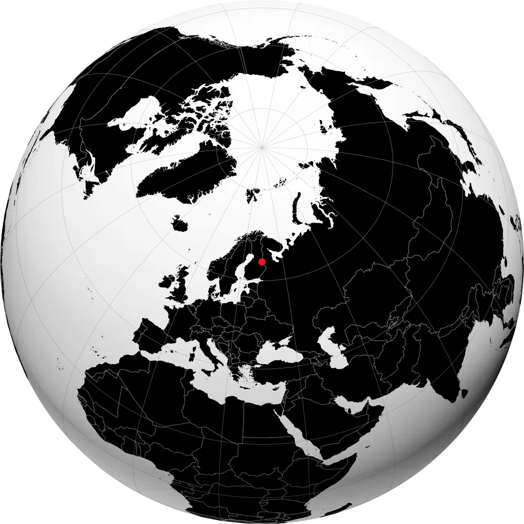 Kuhmo sul globo