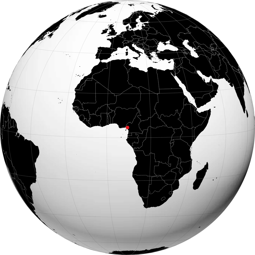 Kumba sul globo