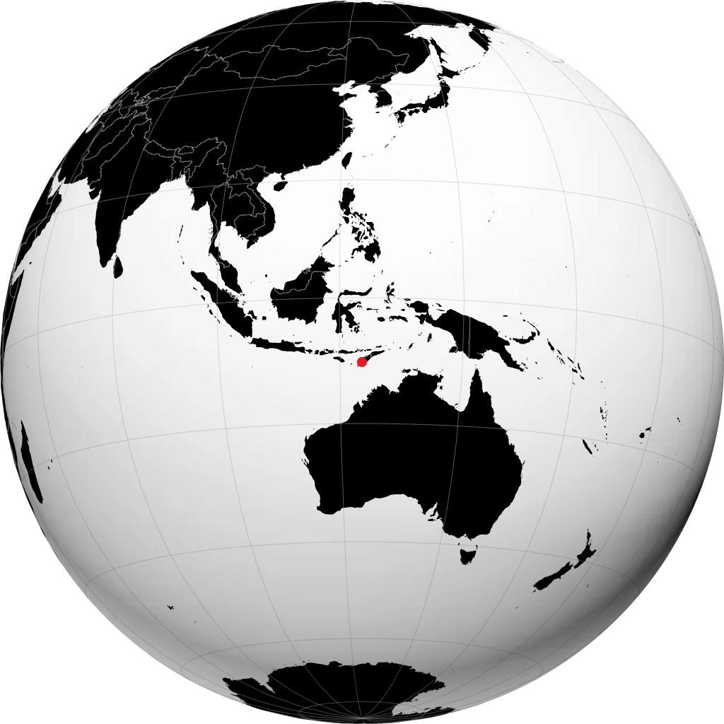 Kupang sul globo