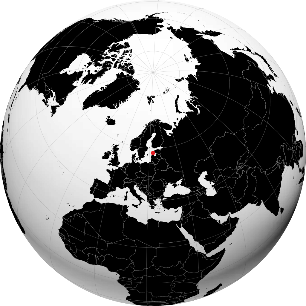 Kuressaare sul globo