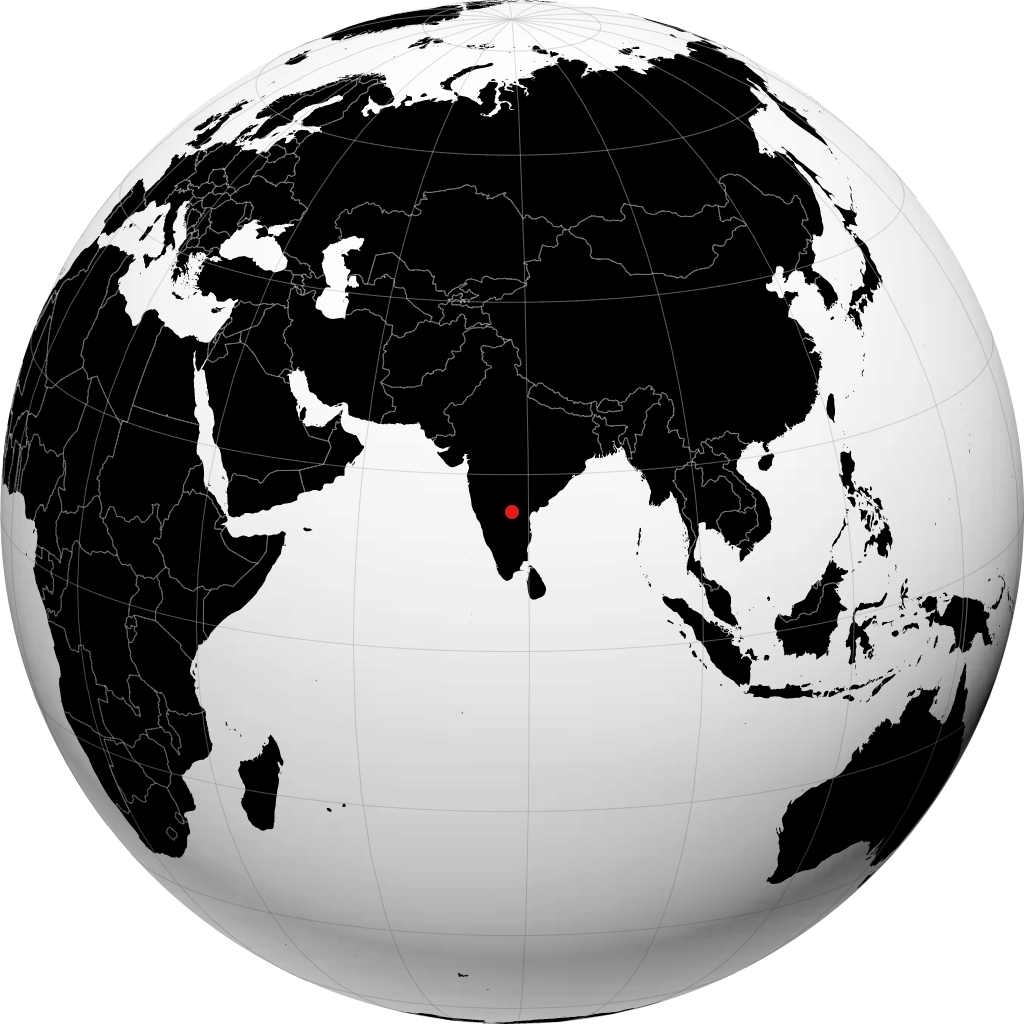 Kurnool sul globo