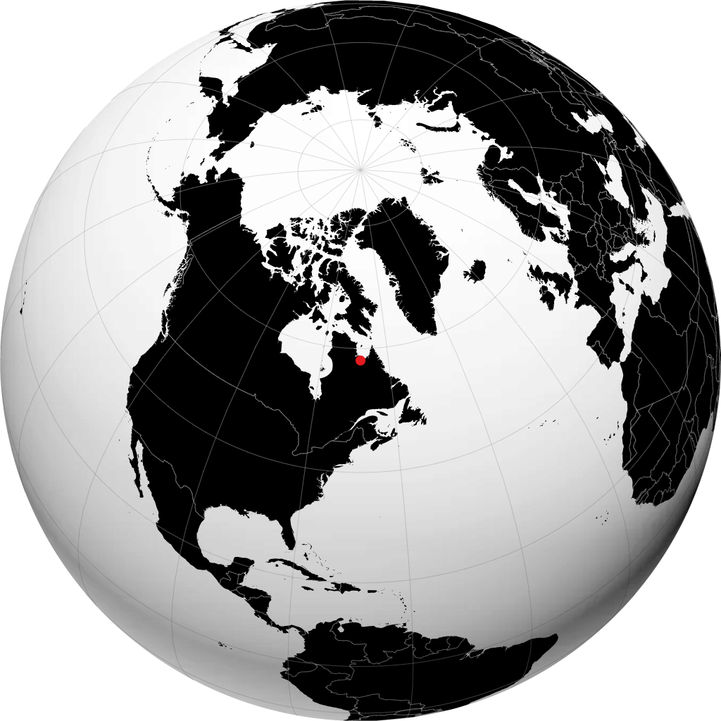 Kuujjuaq sul globo
