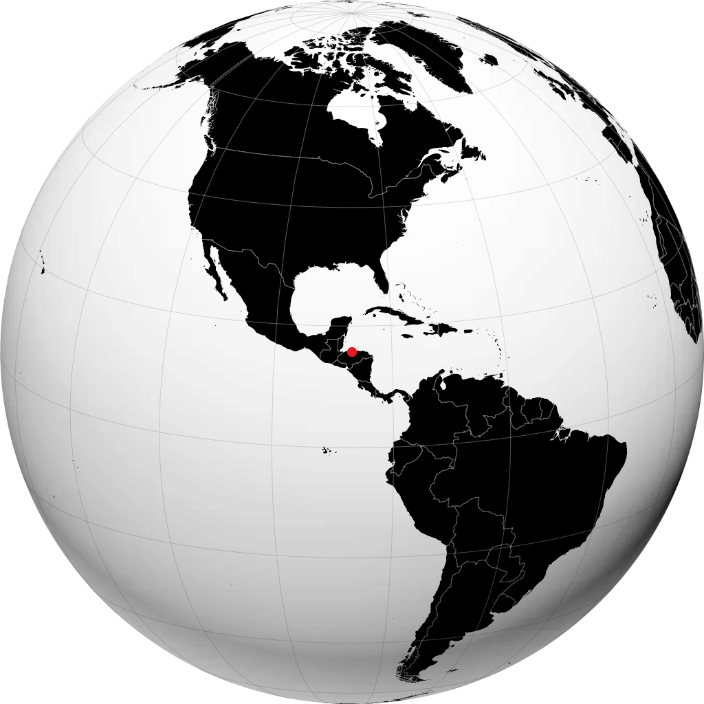 La Ceiba sul globo