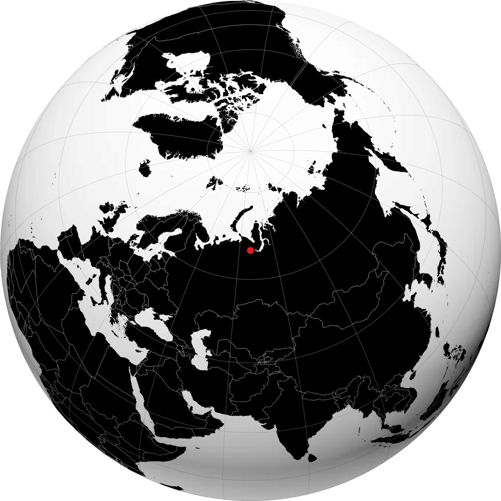 Labytnangi sul globo
