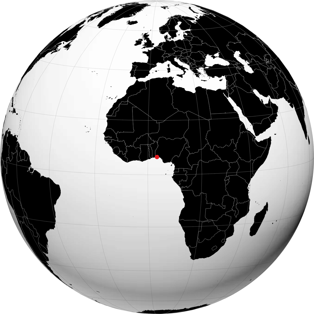 Lagos sul globo