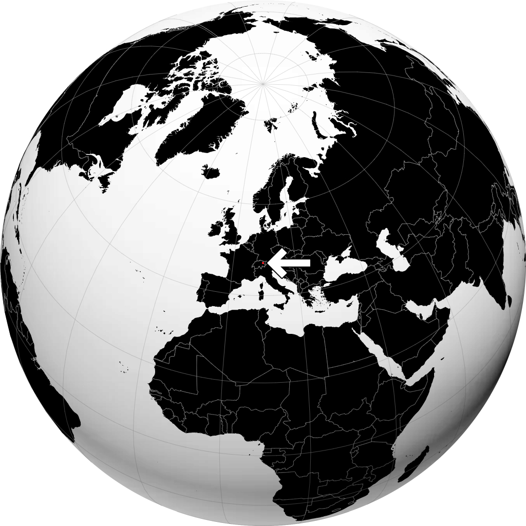 Liechtenstein sul globo