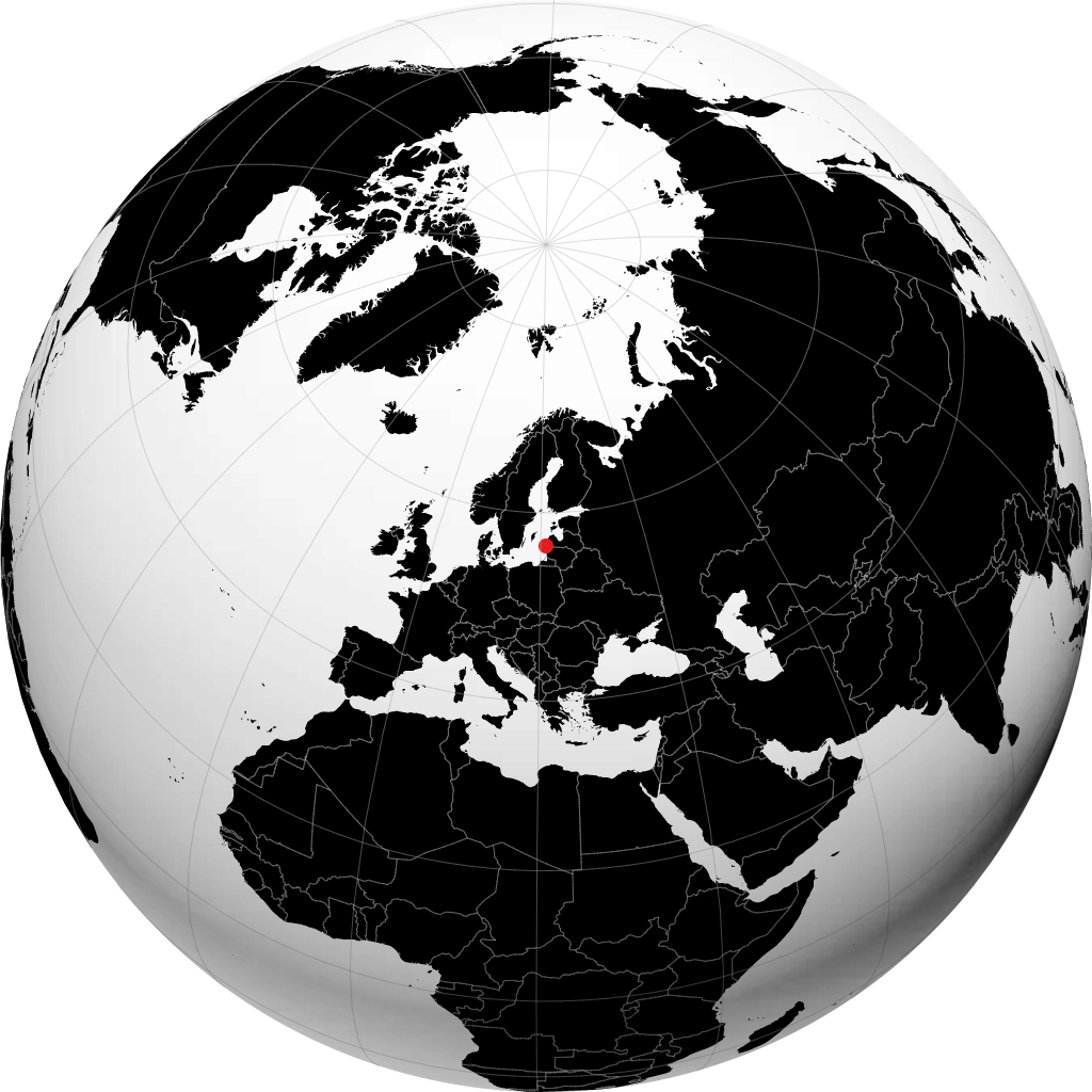 Liepāja sul globo