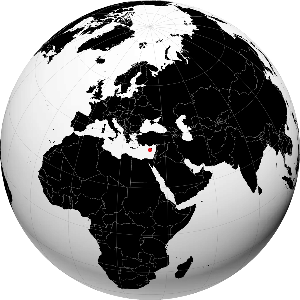 Limassol sul globo