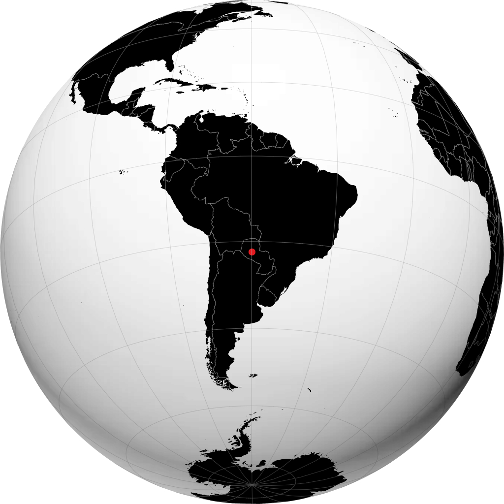Loma Plata sul globo
