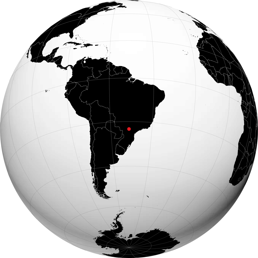 Londrina sul globo