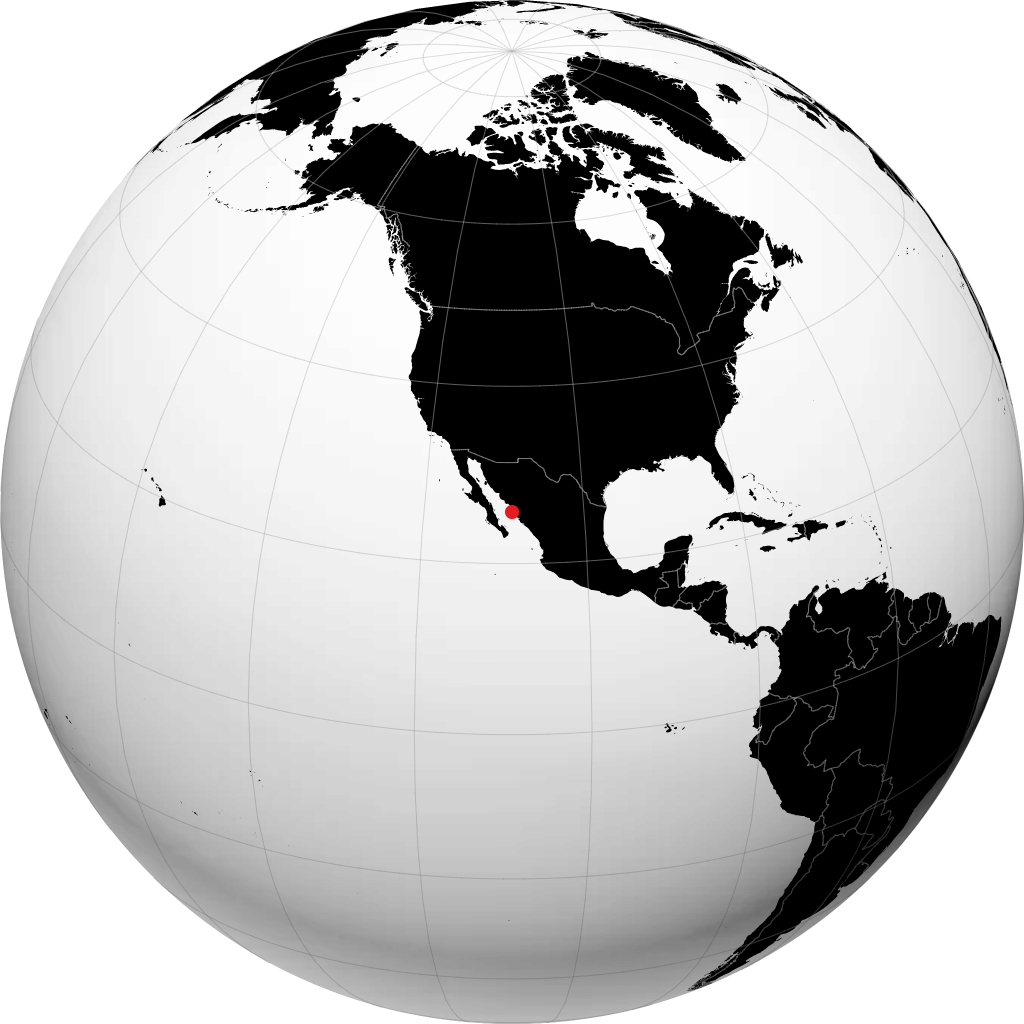 Los Mochis sul globo