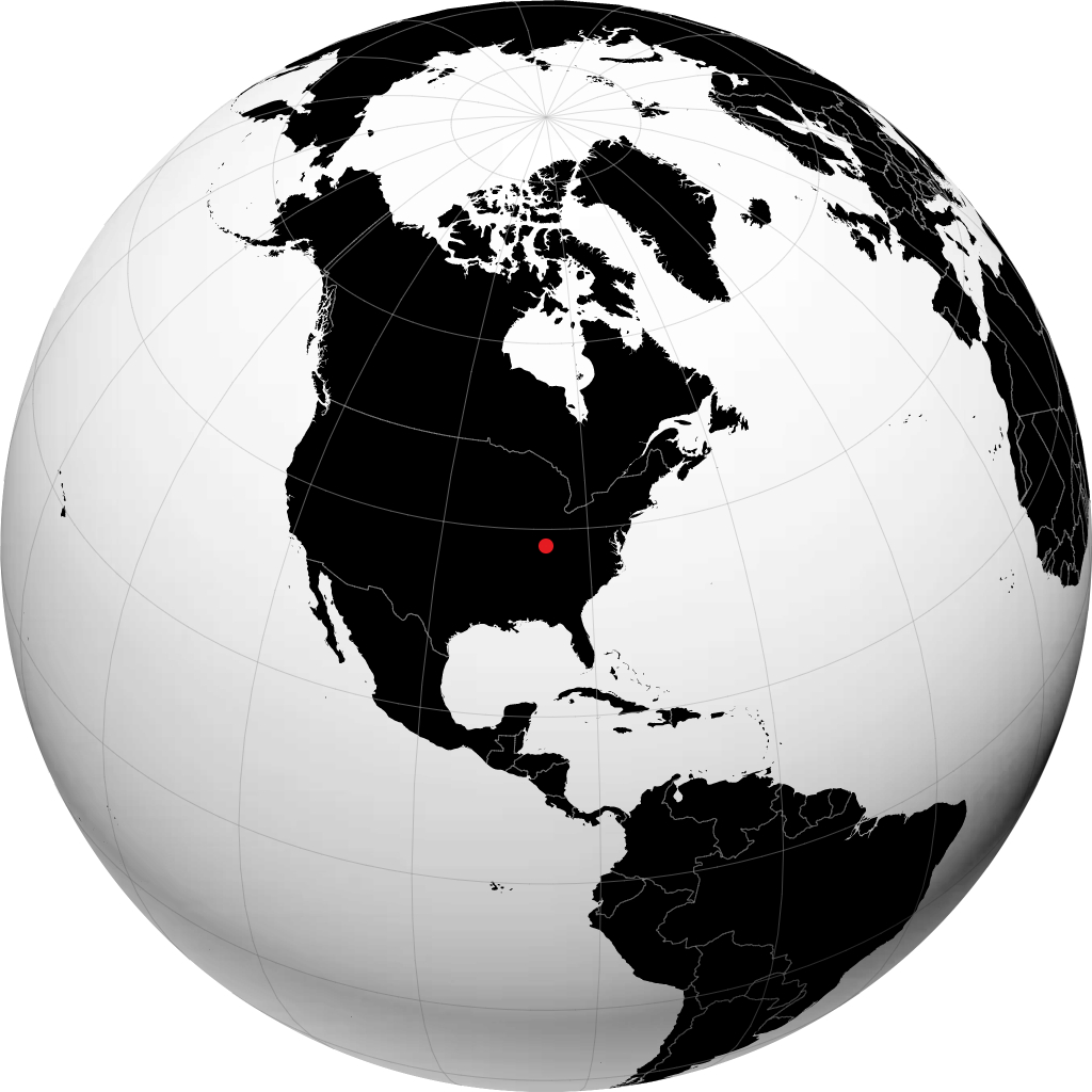 Louisville sul globo