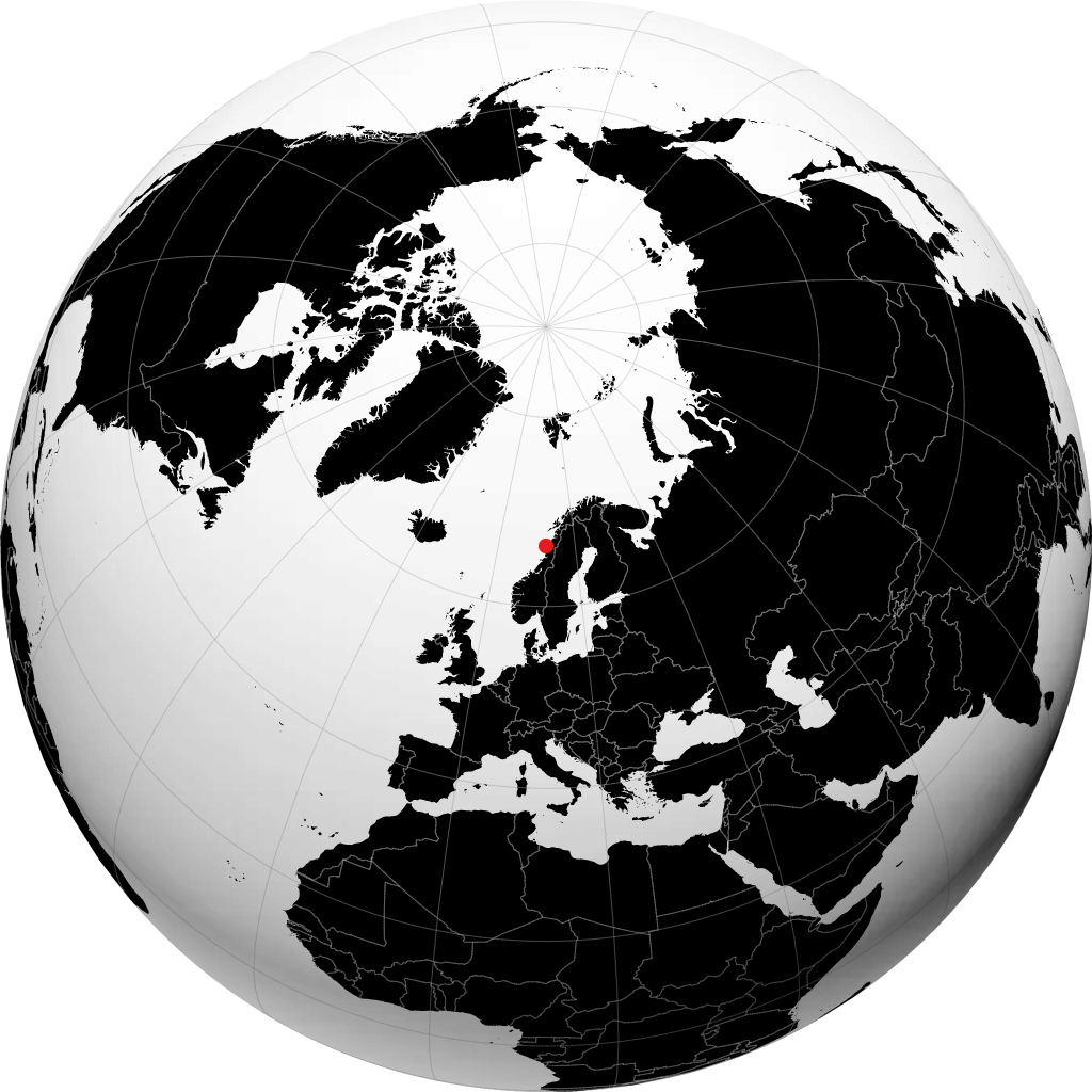 Lovund sul globo