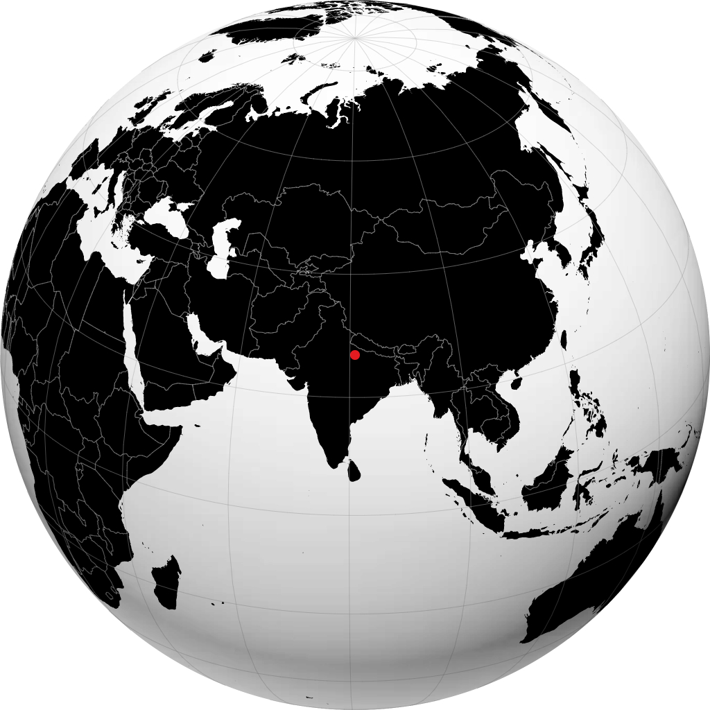 Lucknow sul globo