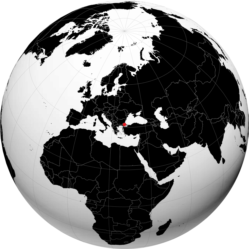 Lüleburgaz sul globo