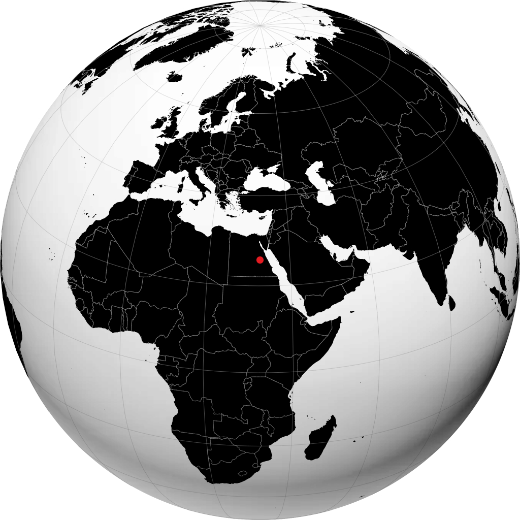 Luxor sul globo