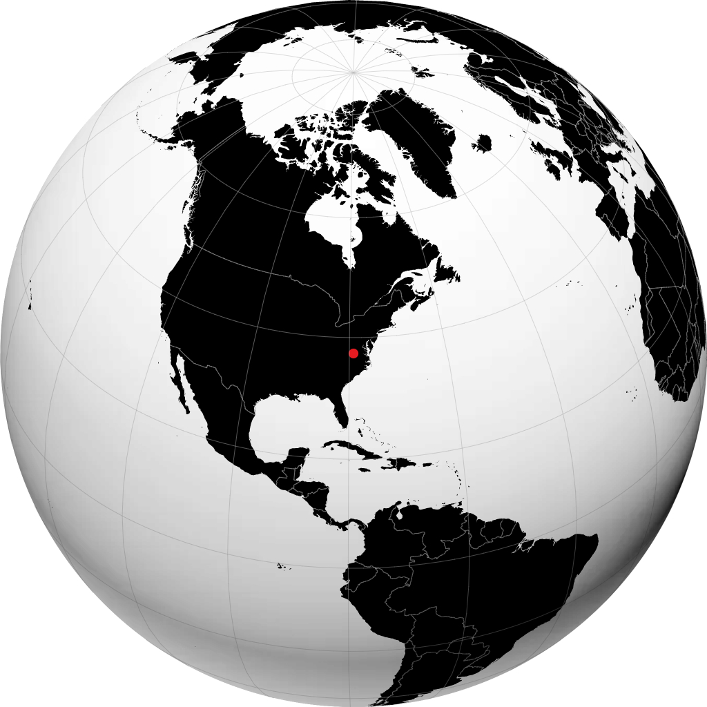Lynchburg sul globo